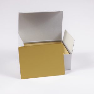 Hullzellenblech “Messing” 70 x 100 x 0,3 (Neue Verpackung – 100 Stück/Paket)